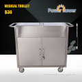 CE,FDA,ISO13485 approved: hot sales high quality B30 Stainless steel delivery trolley